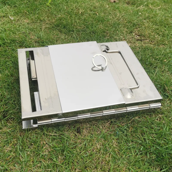 Square Camping Stove Pro - Lightweight, Foldable And Compact Stealth Angel Survival Cheap - Image 3